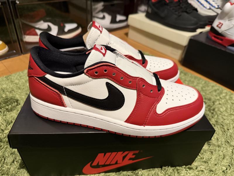 JORDAN BRAND AIR JORDAN 1 RETRO LOW OG VARSITY RED/BLACK-SUMMIT