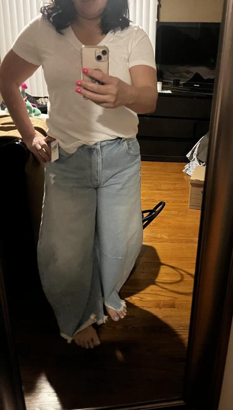 Citizens of Humanity High Rise Wide Leg Horseshoe Jeans in