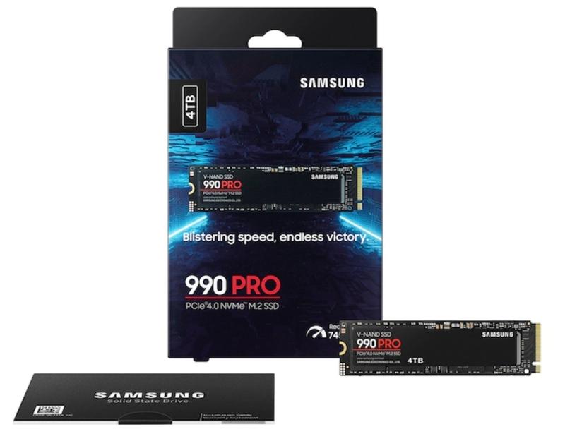 990 PRO PCIe 4.0 M.2 SSD MZ-V9P4T0B/AM | Samsung US