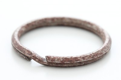 押二重リング 赤サビ | ヌメ革と真鍮金具とレザークラフト材料の通販