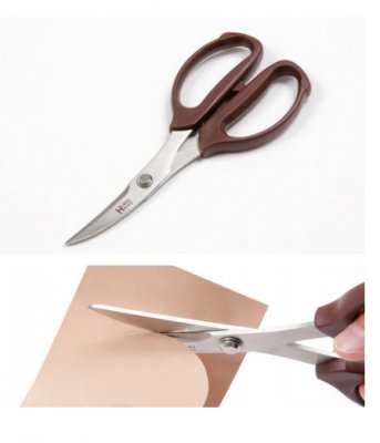 革切りはさみ LC-180 | ヌメ革と真鍮金具とレザークラフト材料の通販