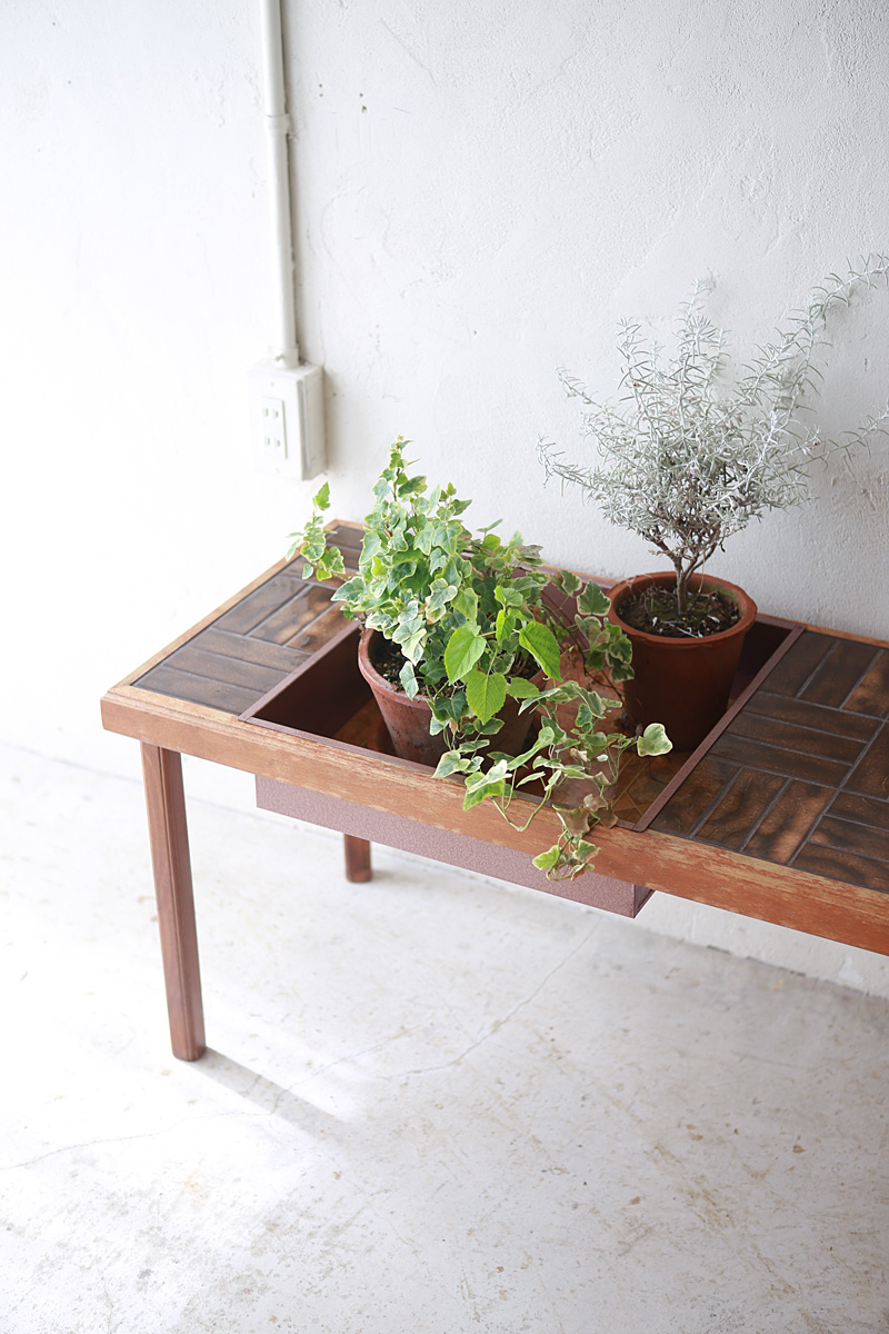 Tiletop Planter Table from Sweden | phono | 金沢 北欧 中古家具