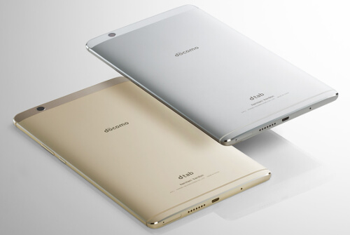 NTTドコモ dtab Compact d-01J 発売、8.4型の高性能タブレット