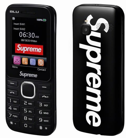 Supreme、ガラケー「Supreme BLU burner phone」発表 | phablet.jp