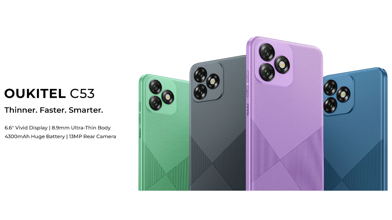 OUKITEL C53 発表、6.6インチディスプレイの廉価モデル | phablet.jp