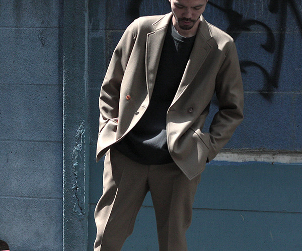 AURALEE DOUBLE-BREASTED JACKET. | andPheb Staff Blog