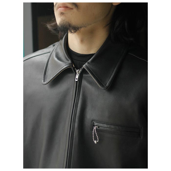 INTERIM.SHEEPSKIN REVERSIBLE LEATHER JACKET. | andPheb Staff Blog