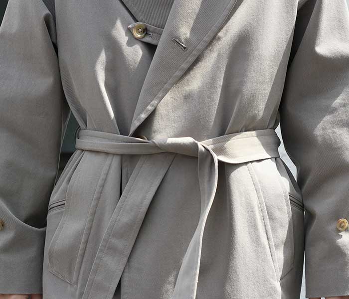 ULTERIORの傑作。CHAMBRAY GABARDINE OVER COATも明日販売。 | andPheb
