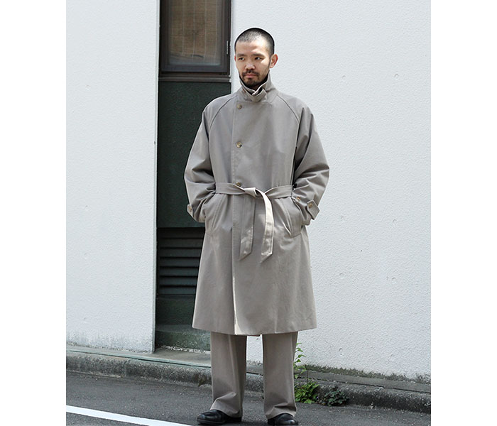 ULTERIORの傑作。CHAMBRAY GABARDINE OVER COATも明日販売。 | andPheb