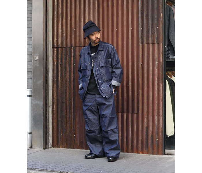 EGのOVER PANT.デニムとリップストップ。 | andPheb Staff Blog