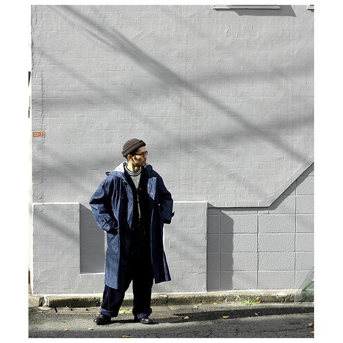 andPheb. 2022-23 COAT. 【#12 ENGINEERED GARMENTS Denim Oversized