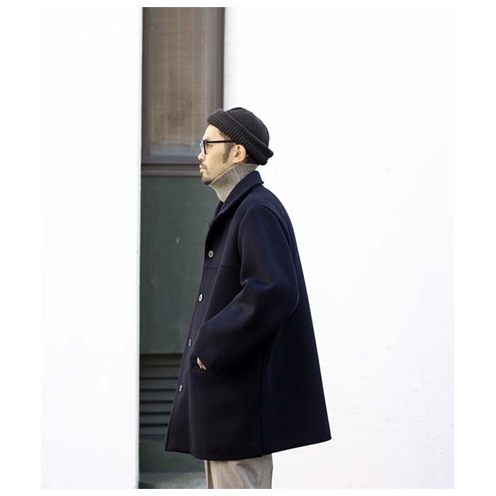 HERILL 極上のブラックシープカ―コート。 | andPheb Staff Blog