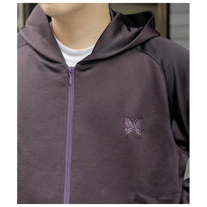 ニードルズ NEEDLES ブライトジャージ ジップドフーディー Zipped