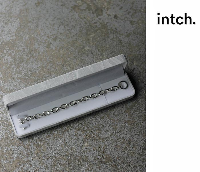 インチ Intch. オーバルチェーン シルバーブレスレット Ellipse LG