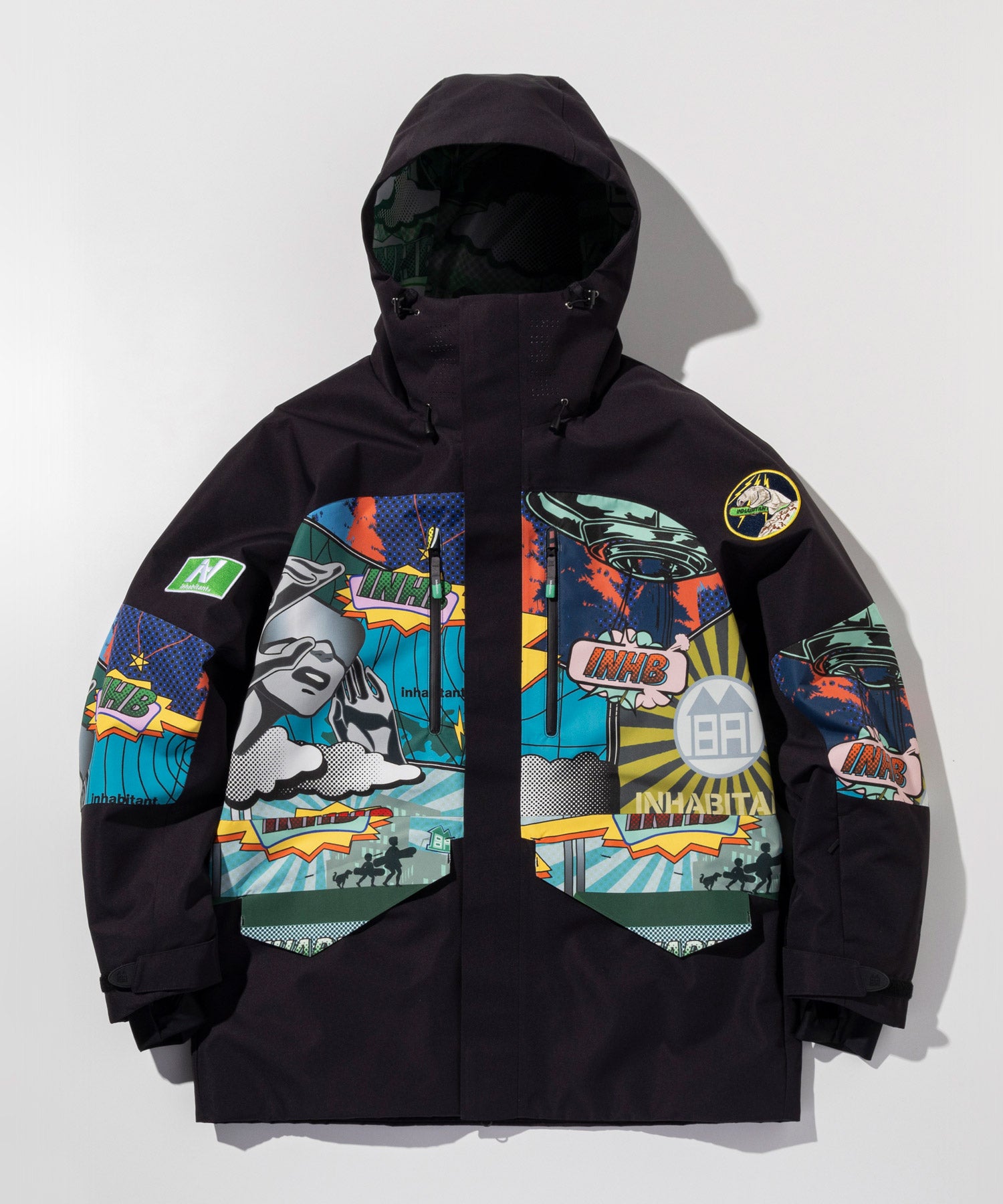 MENS】INH FULL-ZIP SNOW JACKET INHフルジップスノージャケット