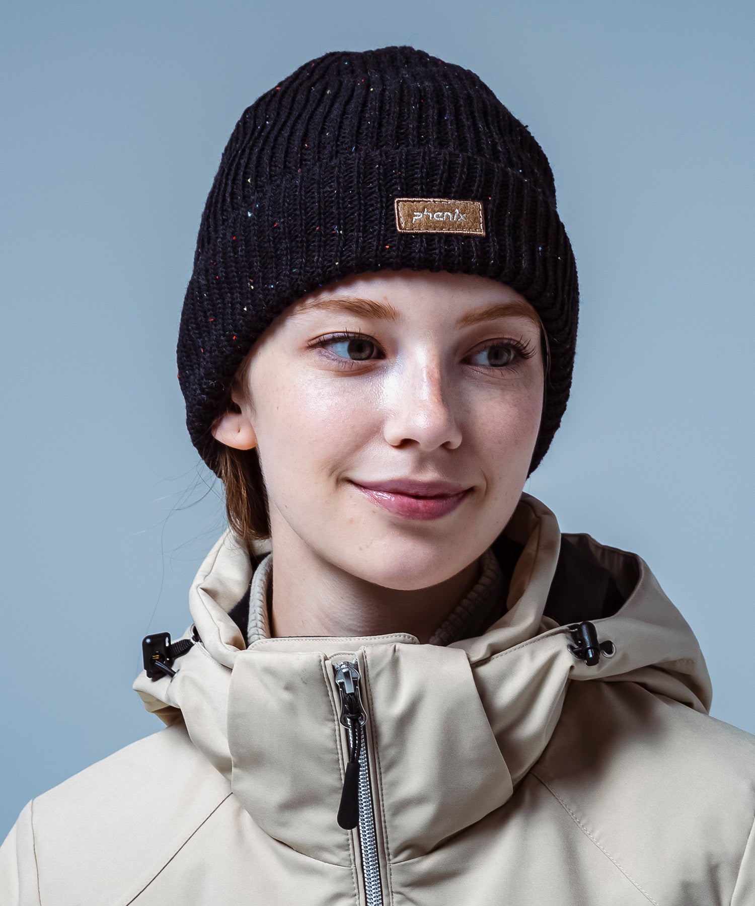 WOMENS】 Mix Nep Watch Hat ミックスネップニットハット /phenix