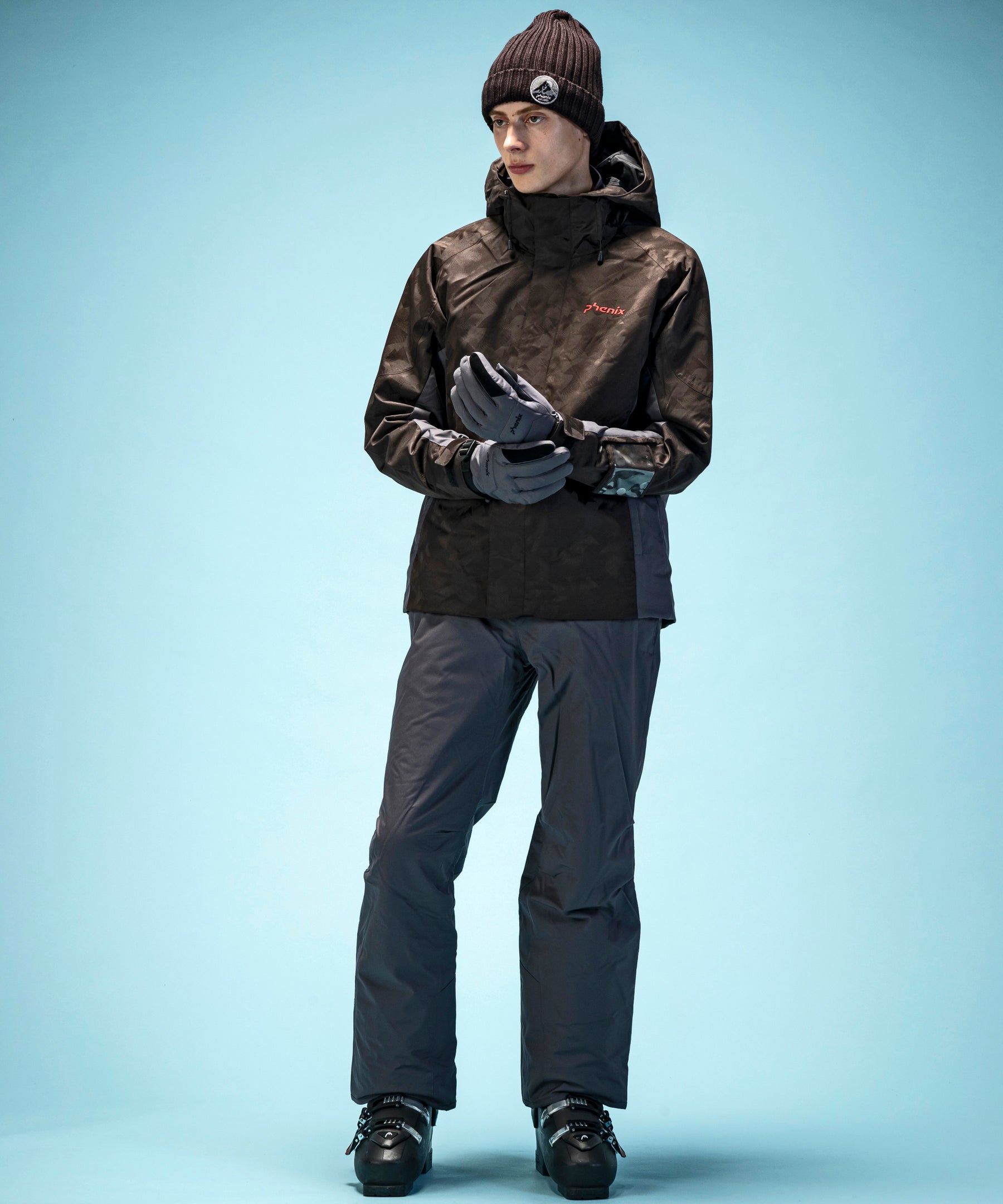 PHENIX✨O XL】スキー スノー ウェア セットアップ 上下 中綿 Phenix