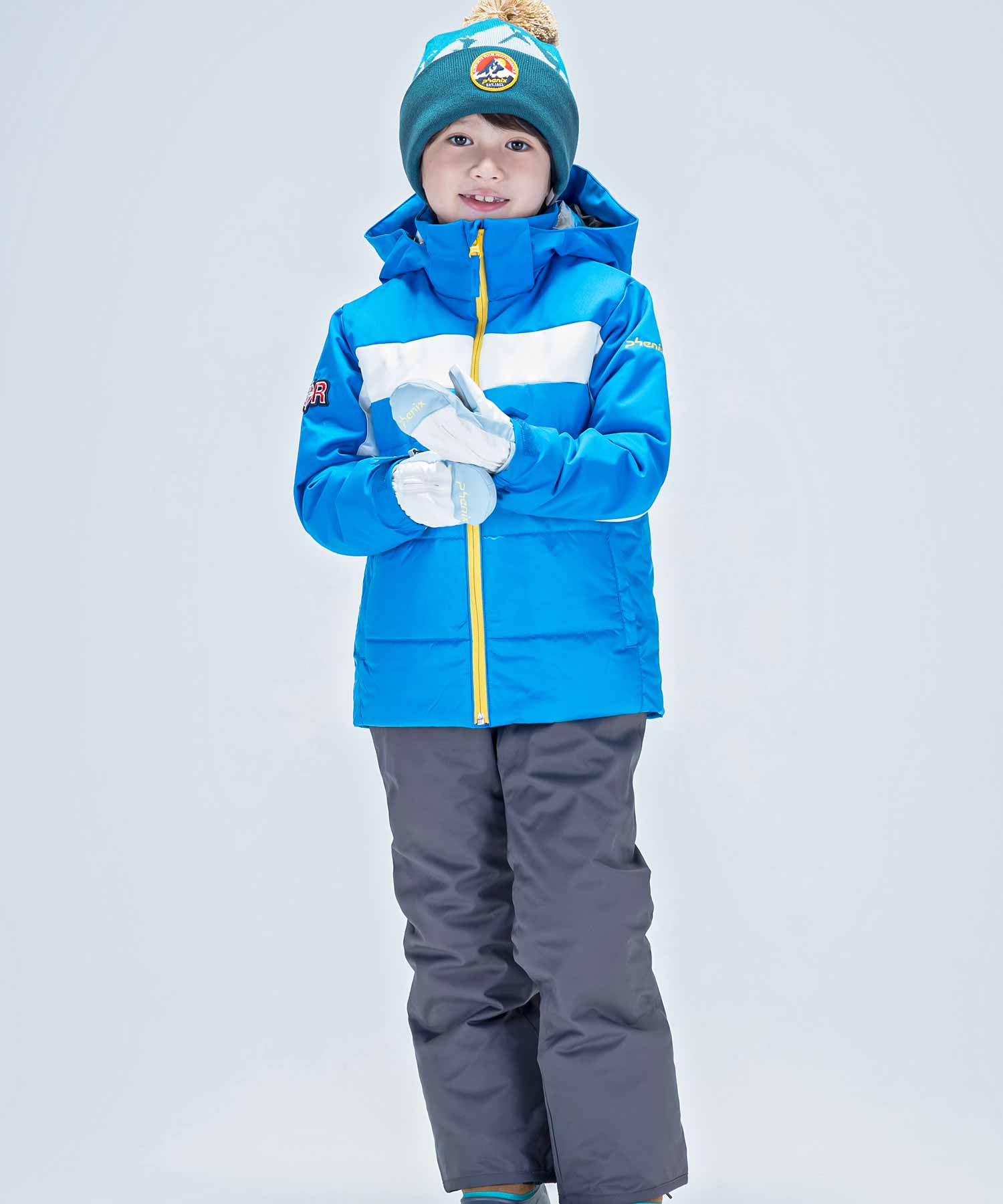 KIDS/JUNIOR】子供用スキーウェア アウター上下セット ツーピース
