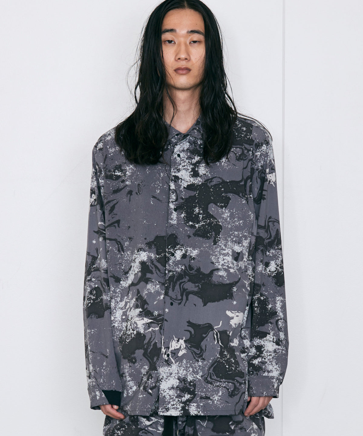 Men's] Karu stretch shirts / Karu-Stretch Taffeta II / alk phenix