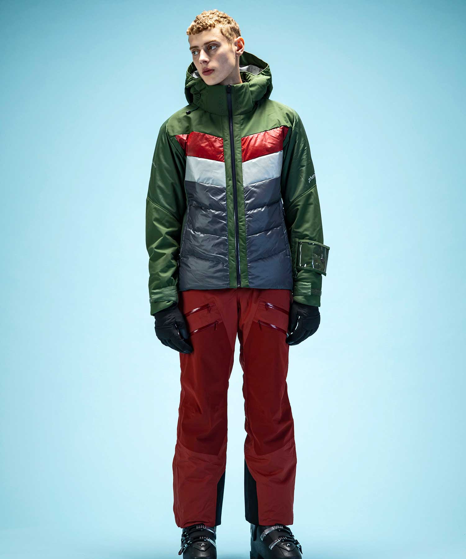 MENS】スキーウェア アウタージャケット トップス De Lorean Racing