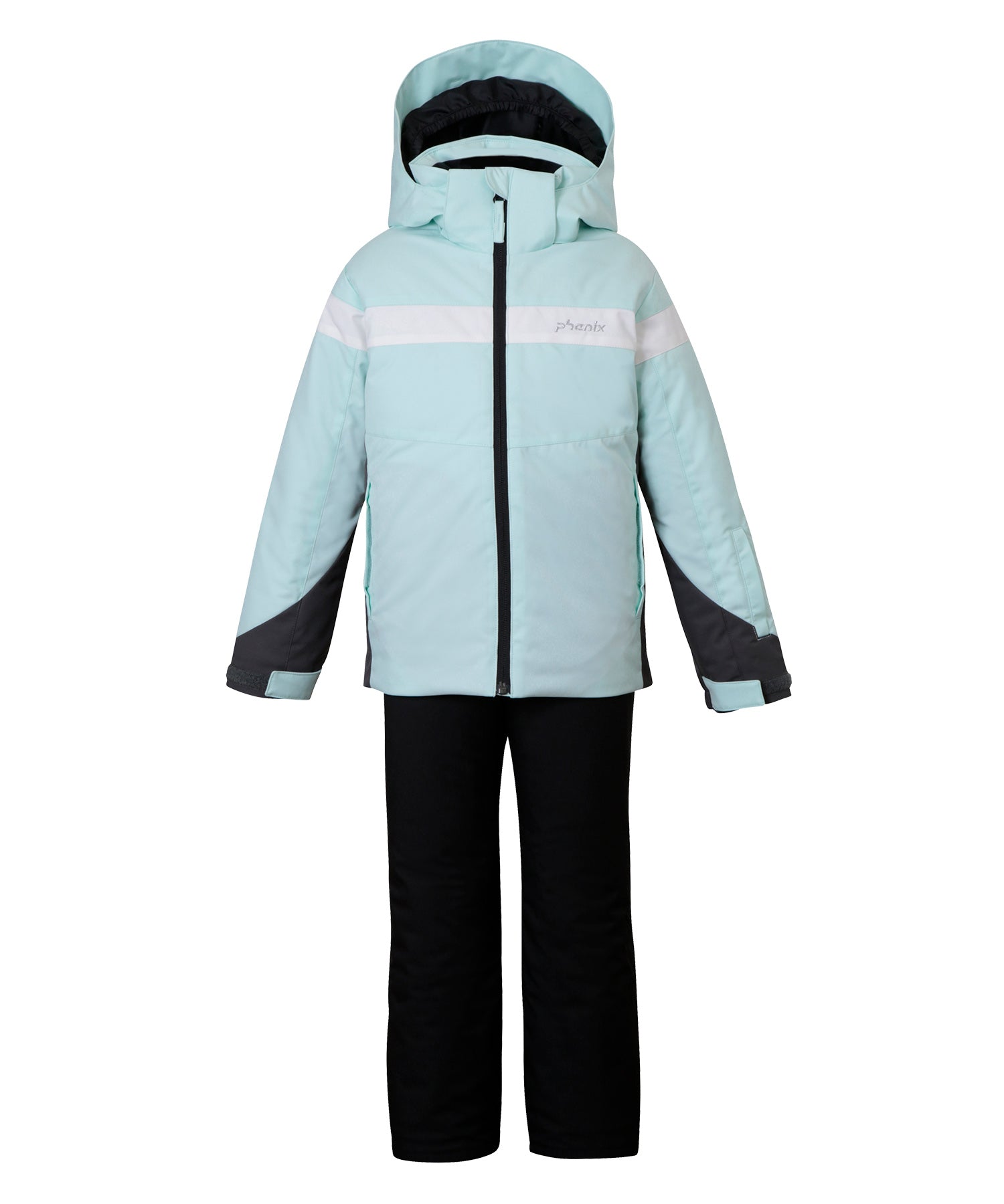 KIDS/JUNIOR】Curve Line Sleeves Junior Two-piece カーブライン