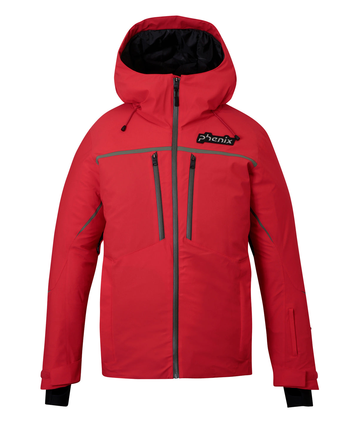 フェニックス メンズスキーウェア上下 セット L レッド×ブラック