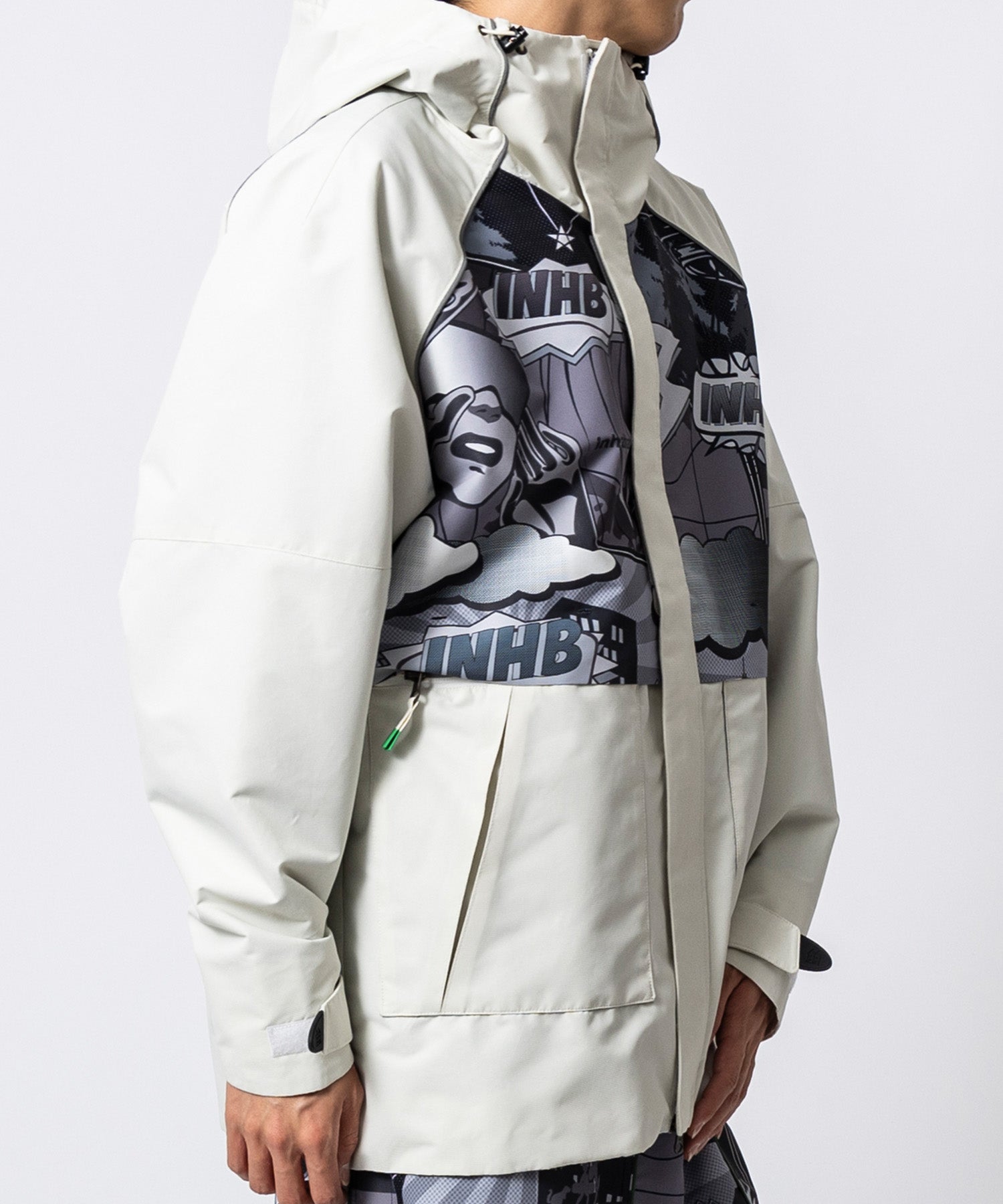 MENS】FULL ZIP SNOW JACKET フルジップスノージャケット /inhabitant