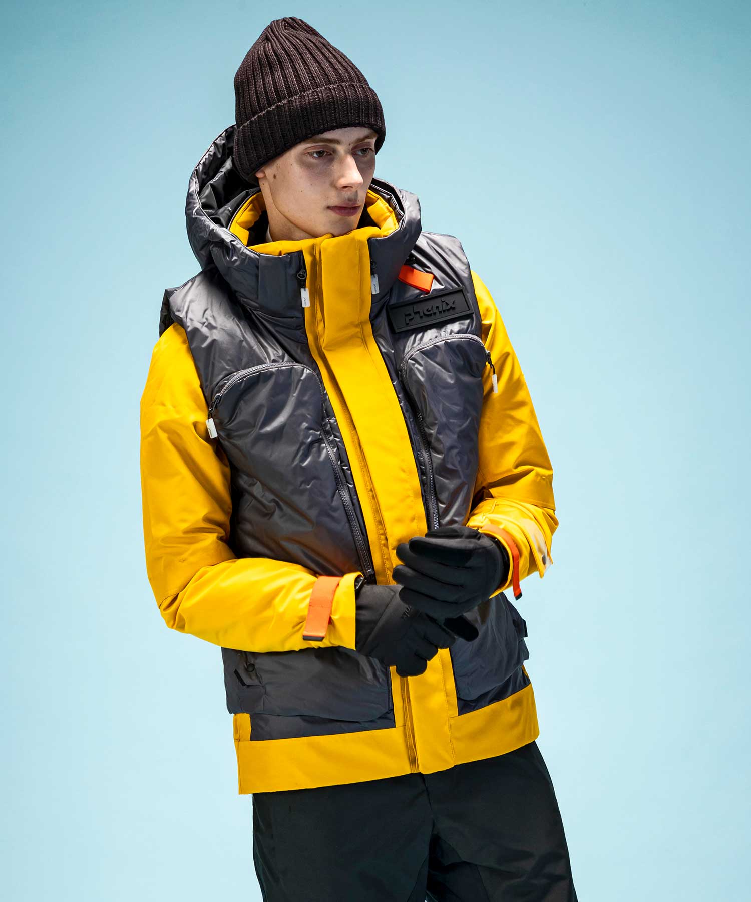 PHENIX フェニックス スキーウェア イエロー SSサイズ 2306