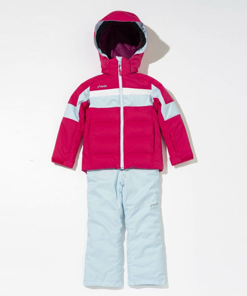KIDS/JUNIOR】子供用スキーウェア アウター上下セット ツーピース