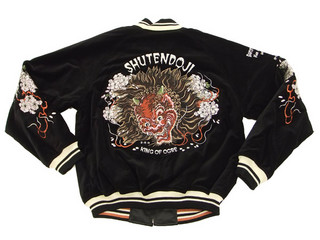 爆烈爛漫娘 スカジャン BRSK-19000 別珍酒呑童子×サテン竜王太郎 爆裂