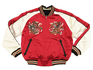 爆烈爛漫娘 スカジャン BRSK-19000 別珍酒呑童子×サテン竜王太郎 爆裂