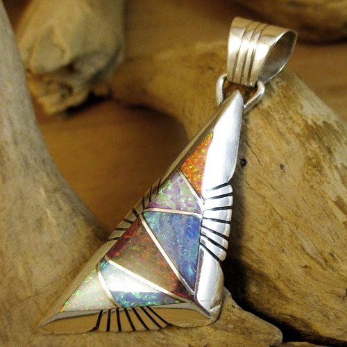 ナバホ族：チェスターベナリー ペンダント トップ - PINE☆FIELD