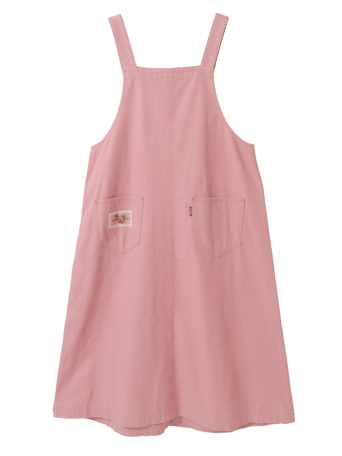 チェリー刺繍使いデニムサロペットスカート｜ピンクハウスオフィシャル