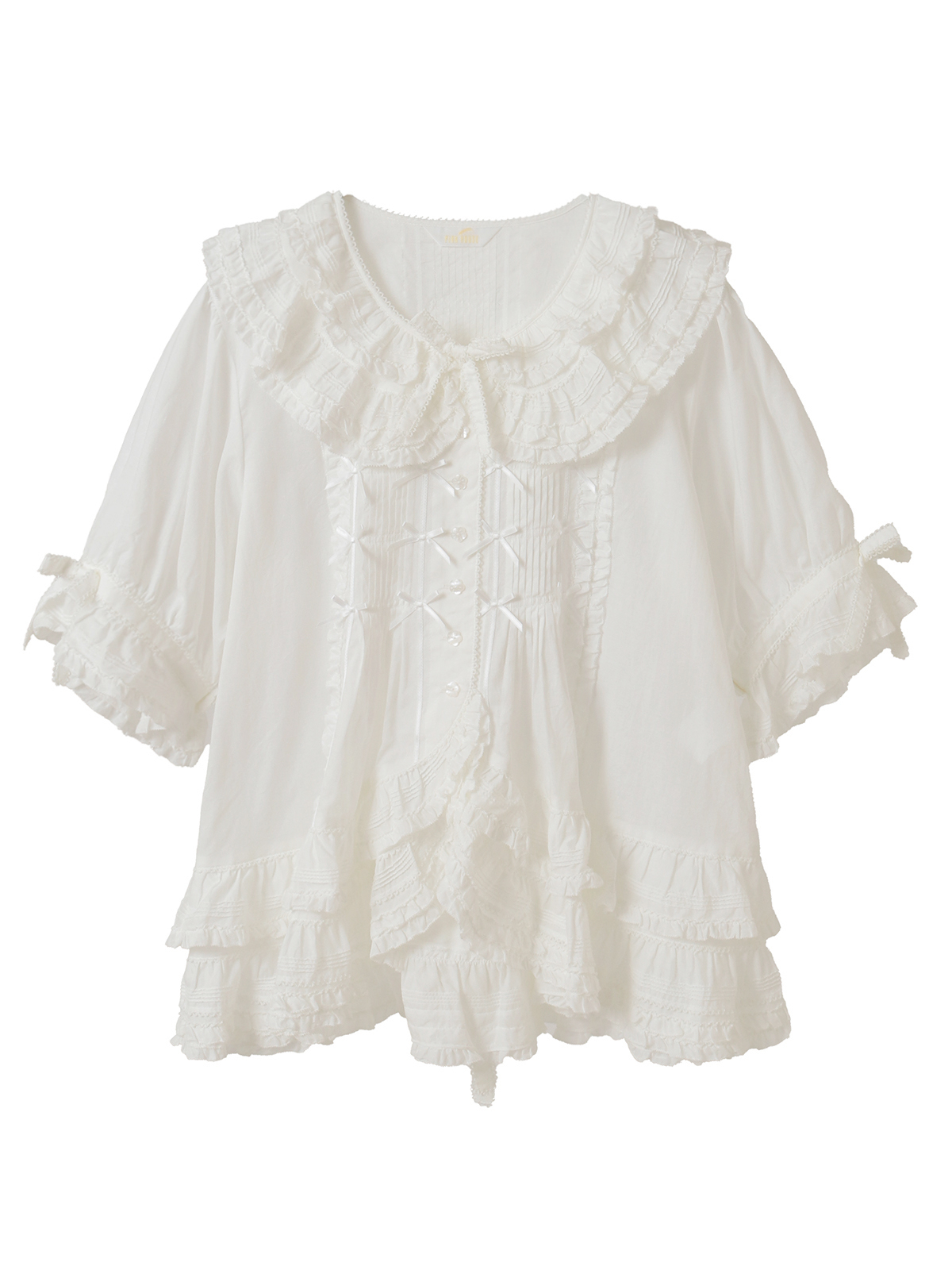 ボレロ風ローンブラウス｜ピンクハウスオフィシャルオンラインストア