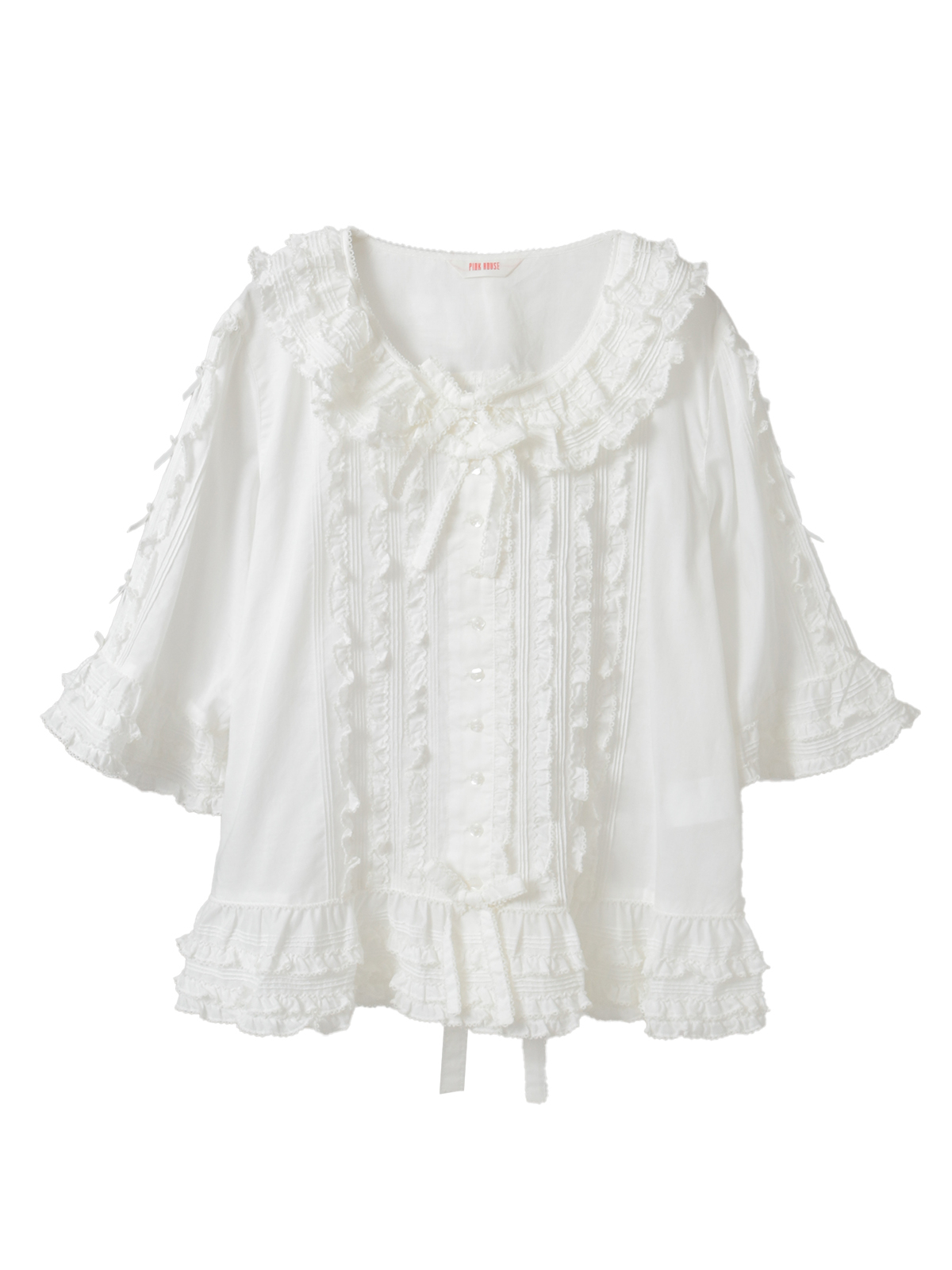 ローンフリルブラウス｜ピンクハウスオフィシャルオンラインストア