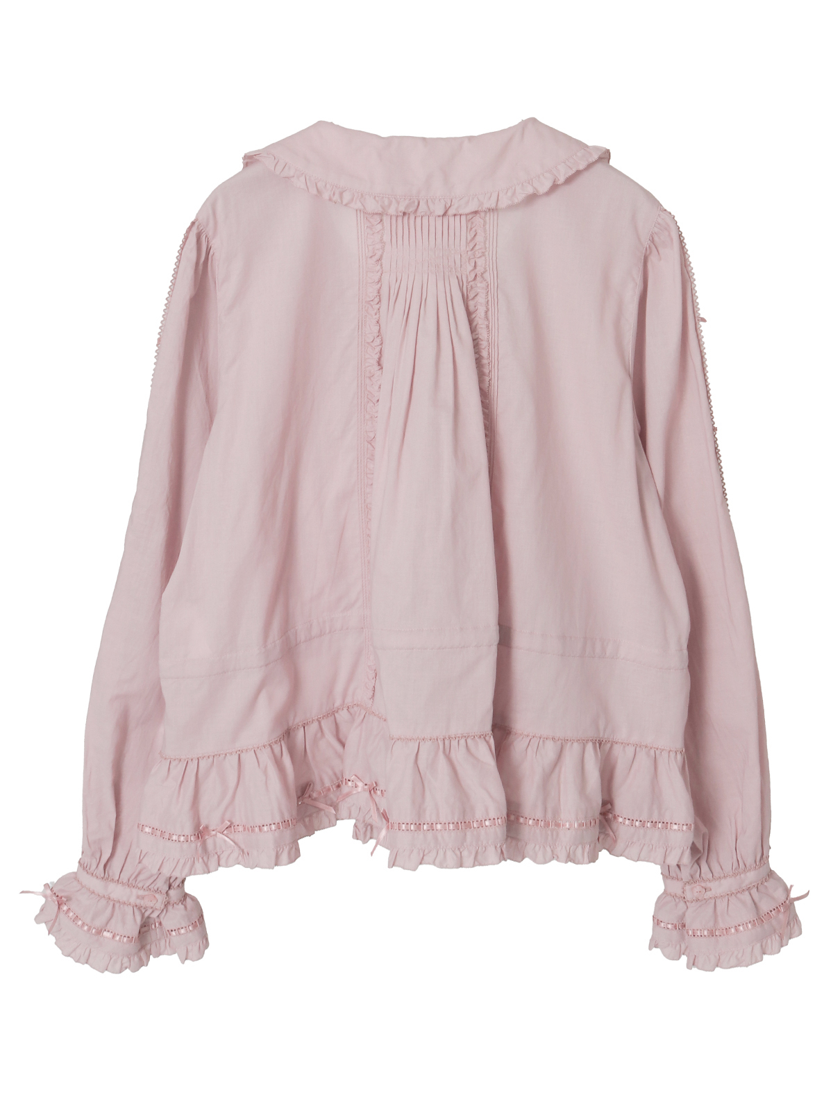 ロゴ刺繍オーバーブラウス｜ピンクハウスオフィシャルオンラインストア