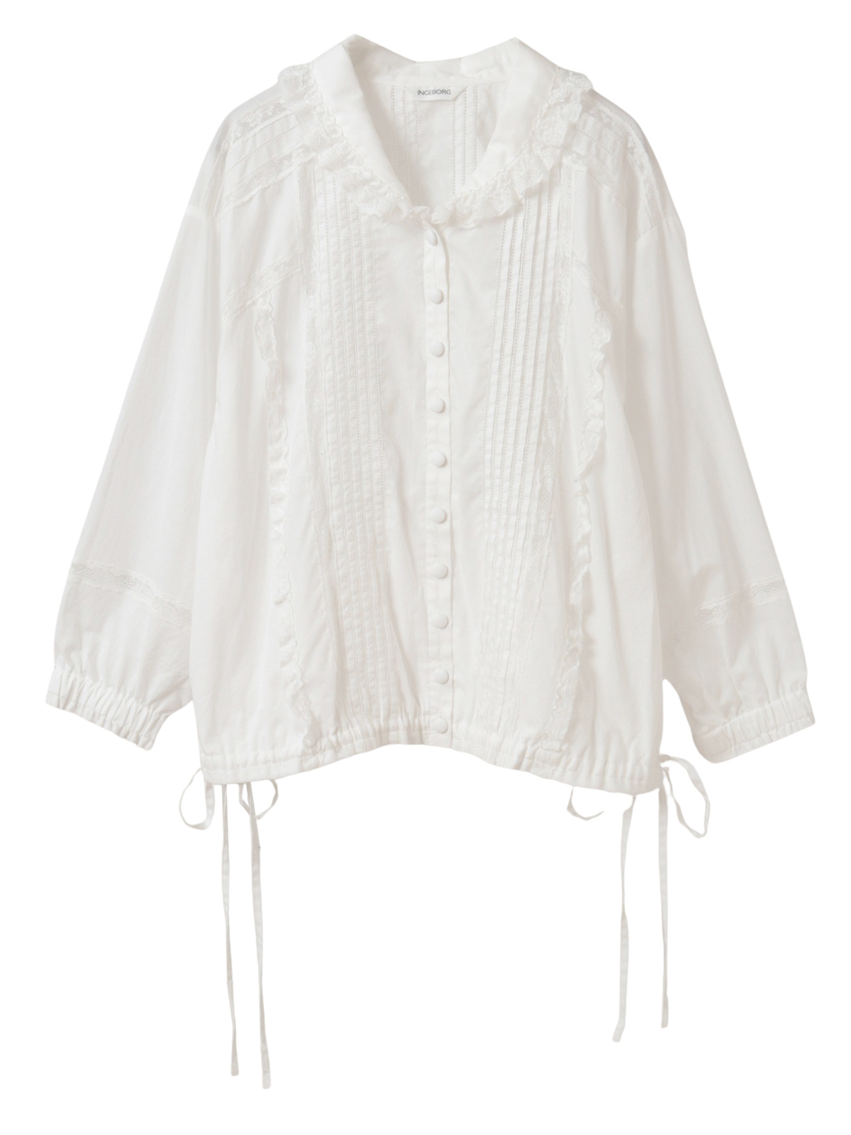 フランス製レース使いコットンローンジャケット｜ピンクハウス