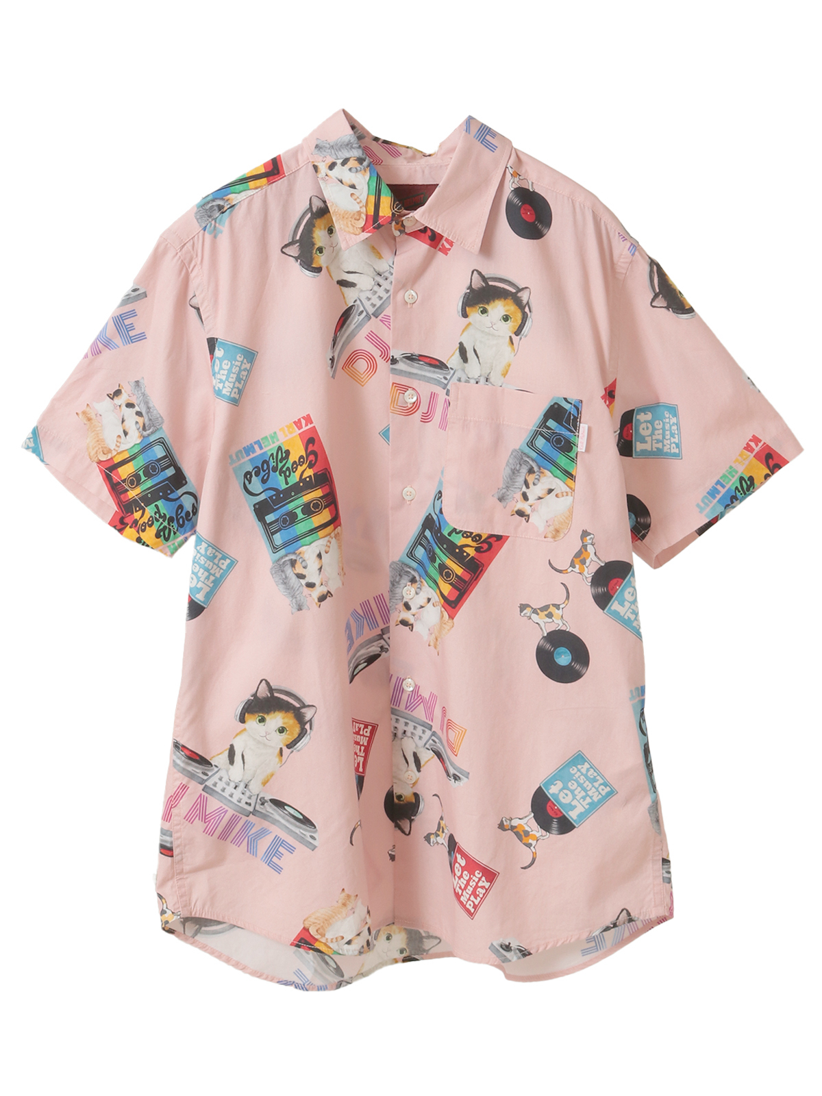 DJ MIKEプリントシャツブラウス｜ピンクハウスオフィシャルオンライン