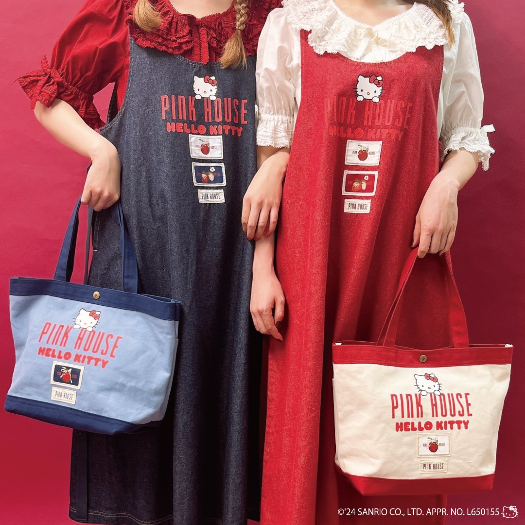 PINK HOUSE×HELLO KITTY コラボレーションアイテム発売｜ピンク