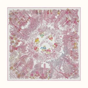 エルメス カレジェアン《レイラの庭》｜PINK LOVE PINK