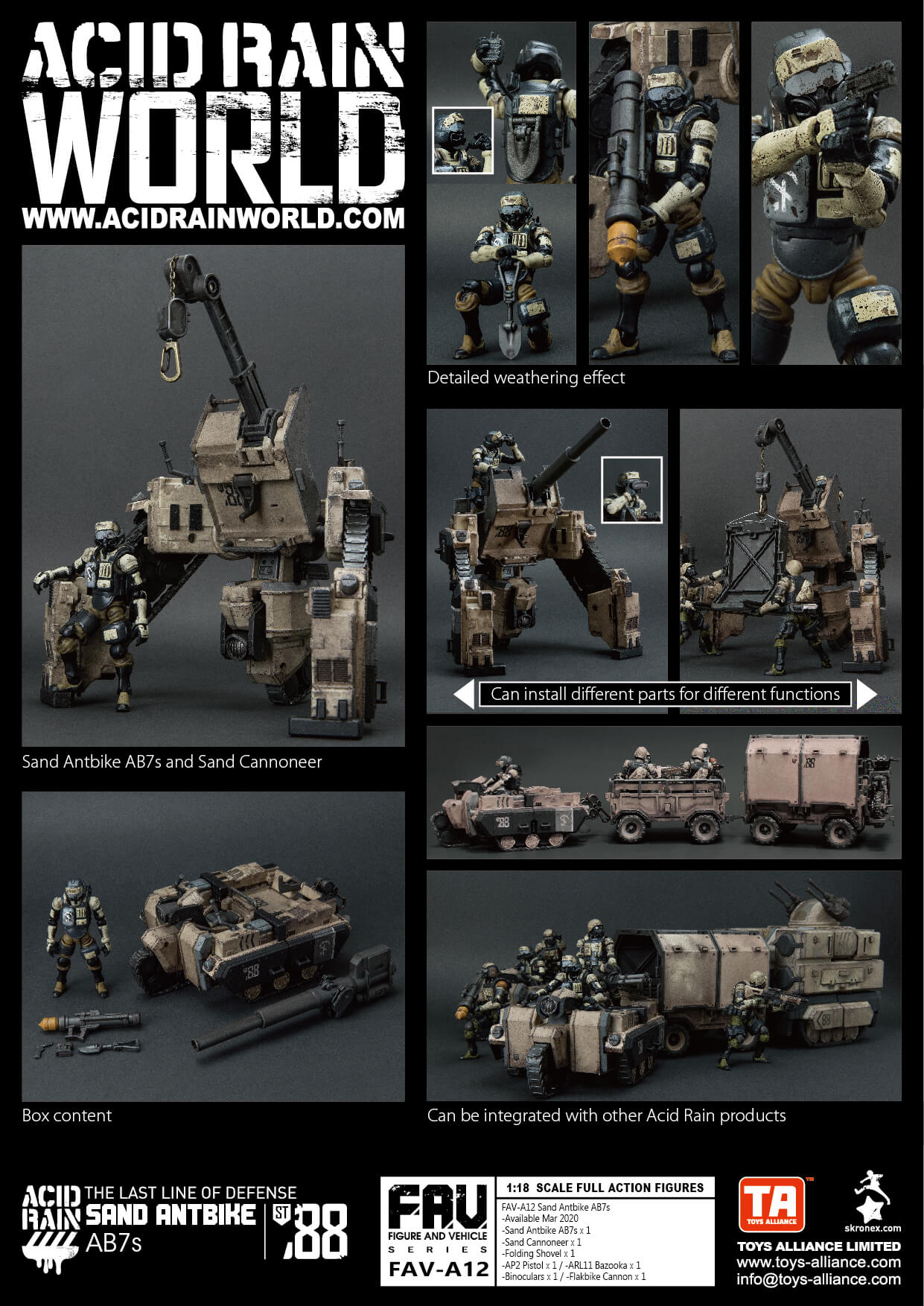 Acid Rain FAV-A12 Sand Antbike AB7s - Pocket In Action Club