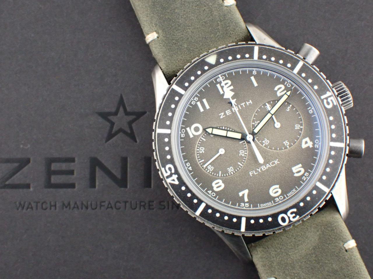 実機レビュー】ゼニス パイロット クロノメトロ TIPO CP-2 フライ