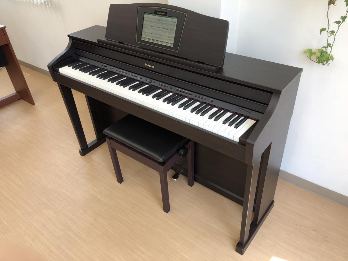 電子ピアノ Roland HPi-50-RWS 中古 2013年製 デジスコア ローズウッド