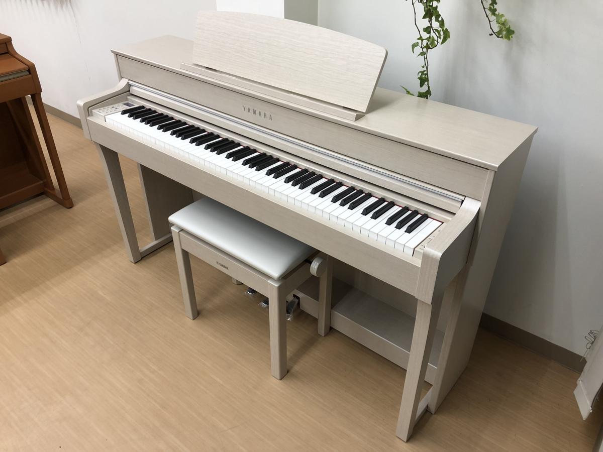 電子ピアノ YAMAHA CLP-645WA 2018年製 木製鍵盤 中古 現行モデル
