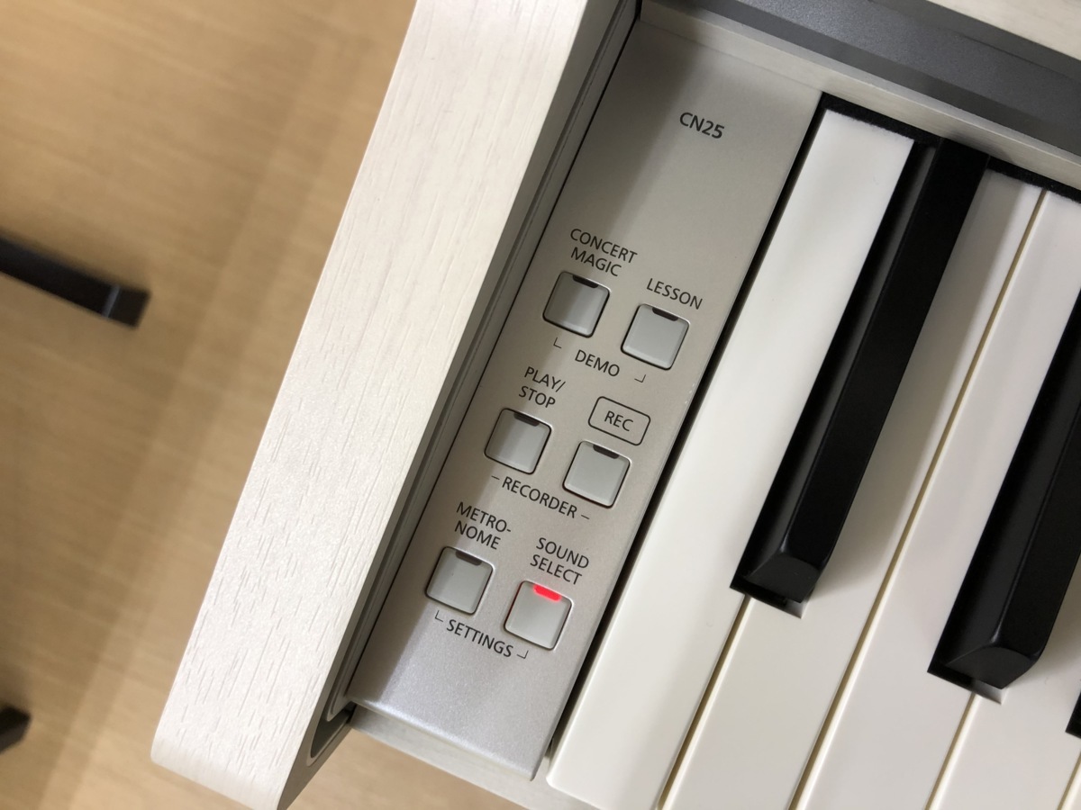 KAWAI CN25A 2016年製 中古 電子ピアノ 椅子付き ホワイト プレミアム