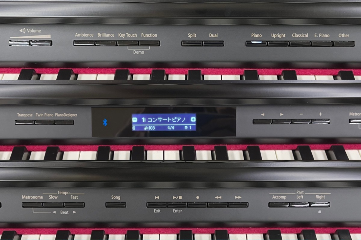 Roland GP607-PES 中古 電子ピアノ 木製鍵盤 2018年製 椅子付き 鏡面艶