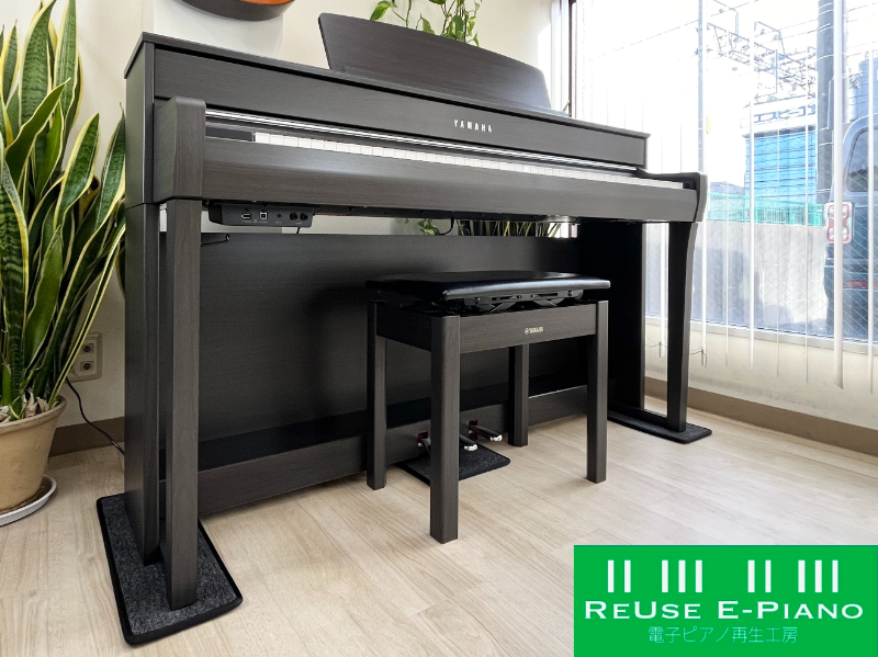 YAMAHA CLP-745DW 2021年製 中古 電子ピアノ Clavinova クラビノーバ
