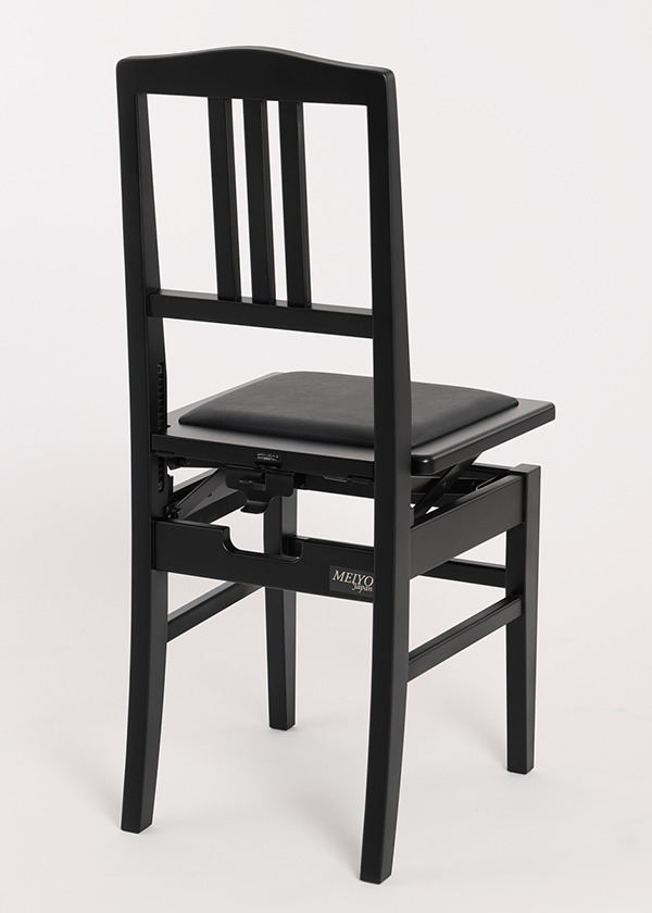 背付きピアノ椅子 DOLCE (艶消し/座面:黒) | ピアノ椅子 | 大阪・本町