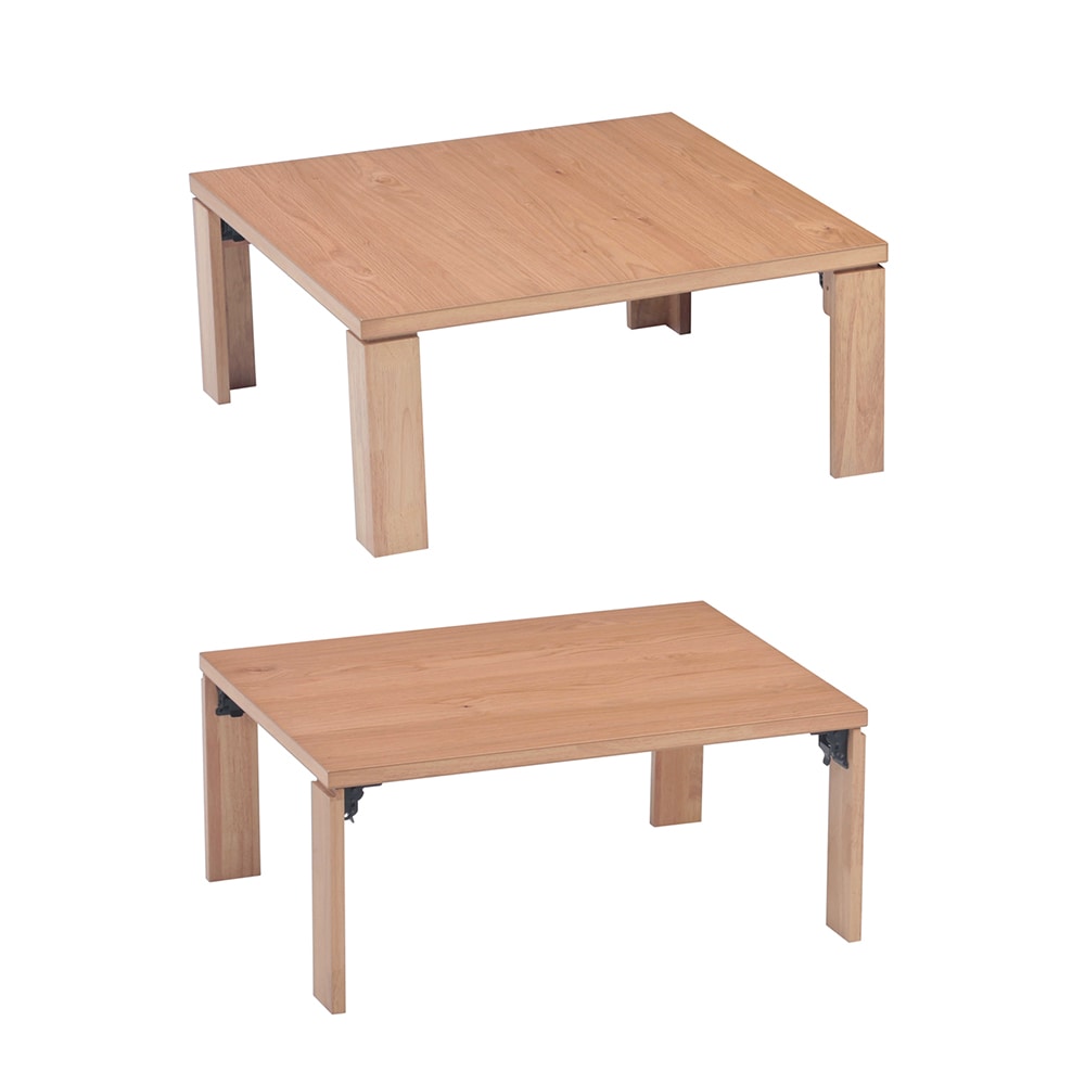 すっきり収納ができる親子リビングローテーブル（ローテーブル