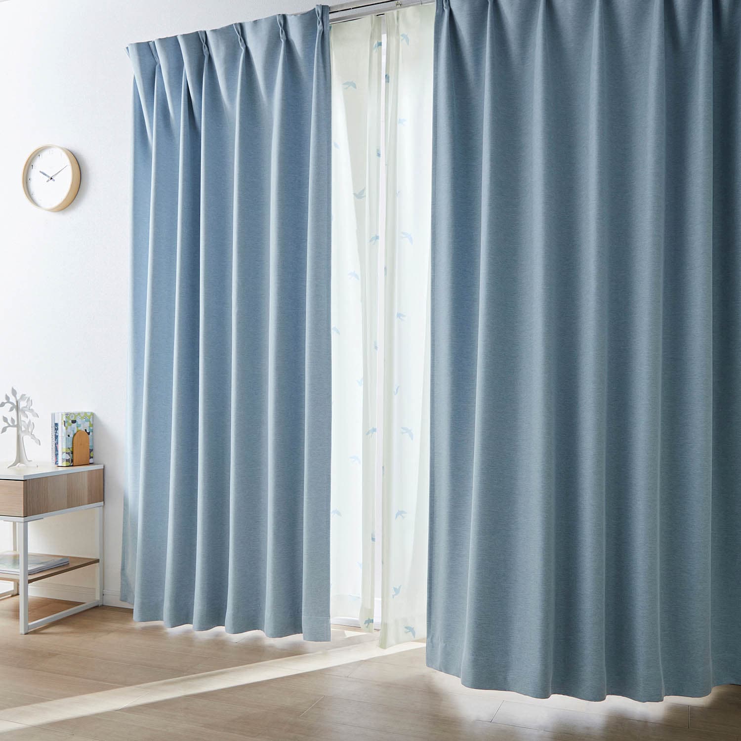 遮光・遮熱・形状記憶カーテン＆UVカット・遮熱・遮像レースカーテン